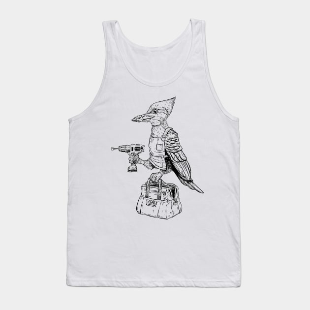 Workers Comp Tank Top by AJIllustrates